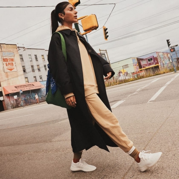 Allbirds Wool Runners Merino Natural White Cream Sole Sneakers Size 9 - Picture 2 of 11